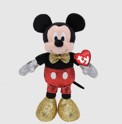 PELUCHE TY - MICKEY SCINTILLANT MÉDIUM